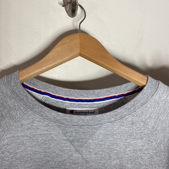 Champion Classic Crewneck fleece sweatshirt in Oxford grey size M - Picture 4 of 13